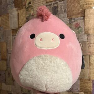 Disney Pink and White Plush Toy for Small Pets